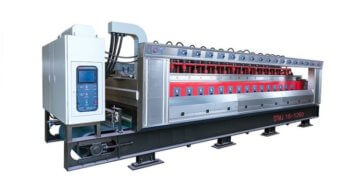 About-stone polishing machine
