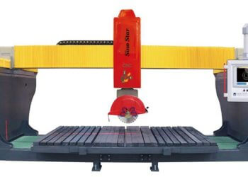 CNC 5 Axis Bridge Saw Machine