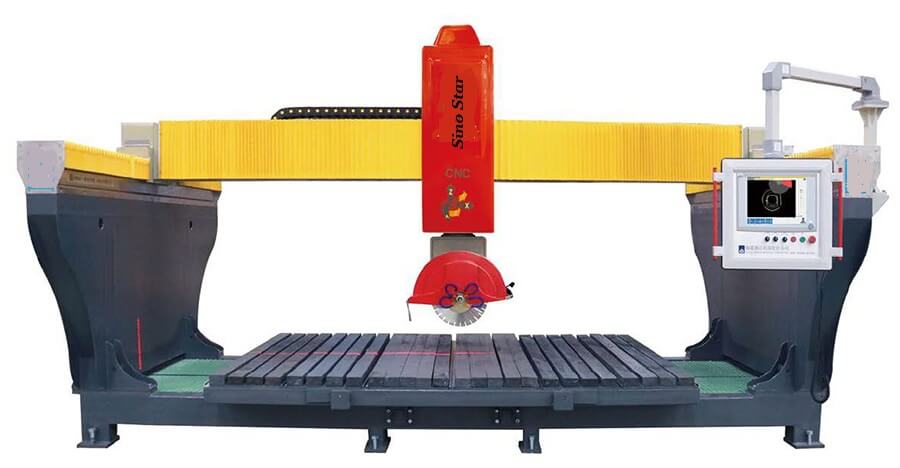 CNC 5 Axis Bridge Saw Machine