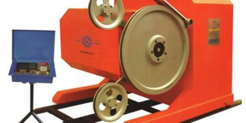 Diamond Wire saw machine for marble granite quarry