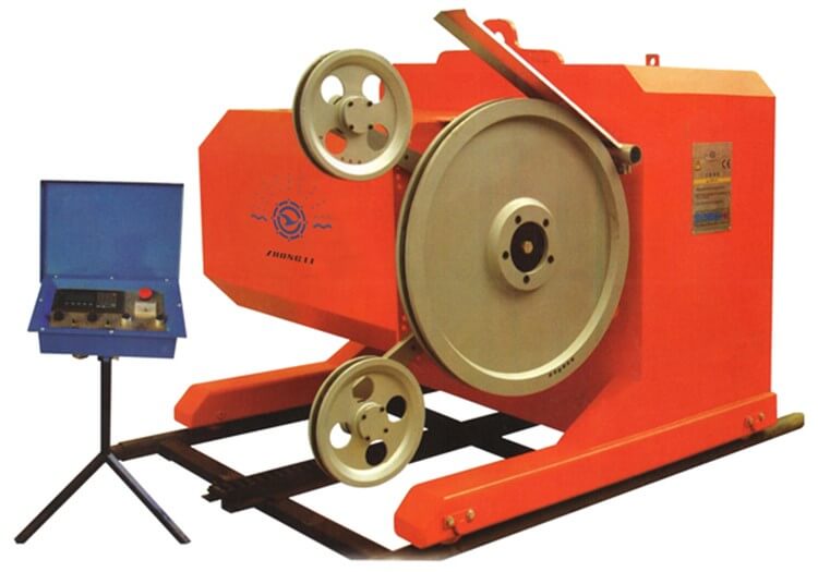 Diamond Wire saw machine for marble granite quarry