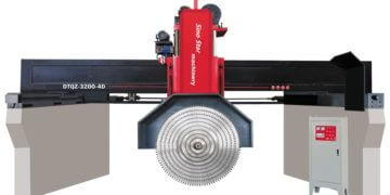 Máquina cortadora de bloques de mármol, granito y piedra