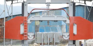 Sierra multihilo-bloque-máquina de cortar