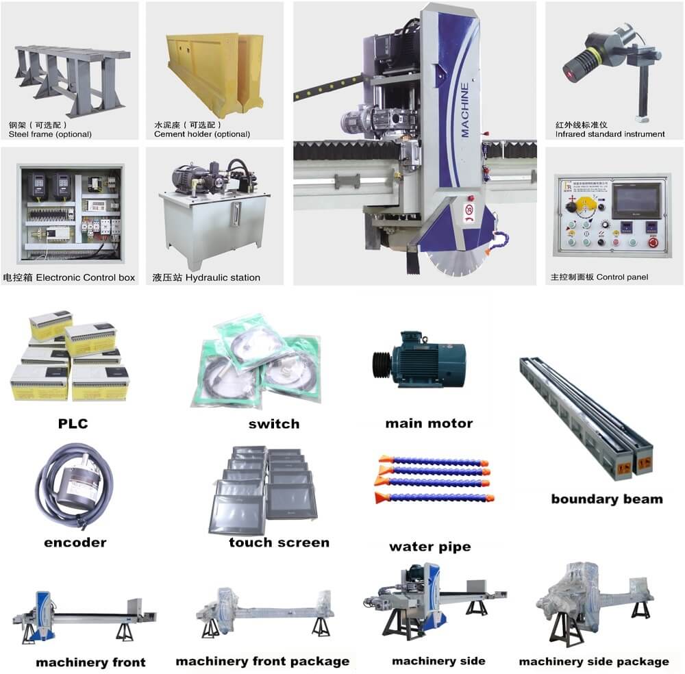 P1-Bridge Saw Cutting Machine