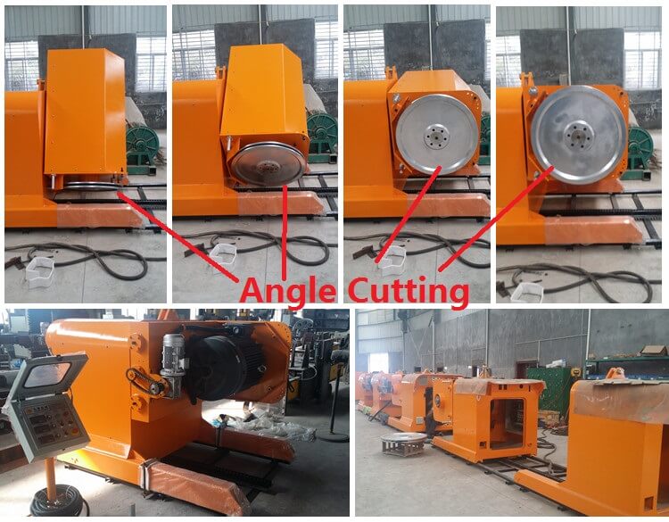 P1-Diamond Wire Saw Machine for quarry mining