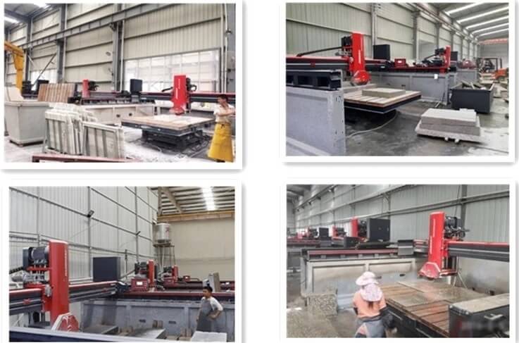 P2-Granite Bridge Saw for sale Project