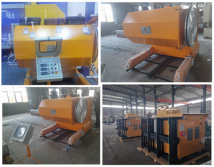 P2-Marble Wire Saw machine quarry block cutting