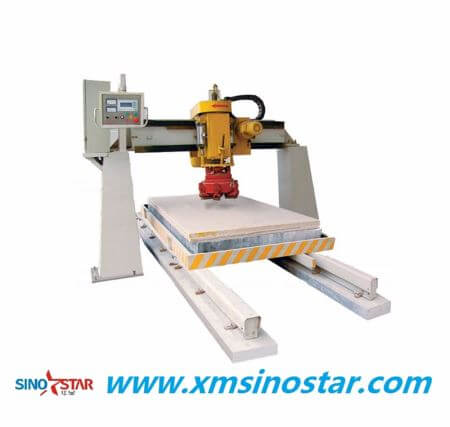 What is the process of the automatic polishing machine